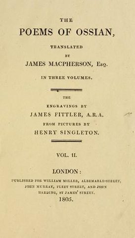 Cover of The Poems of Ossian