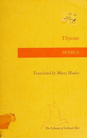 Cover of Thyestes