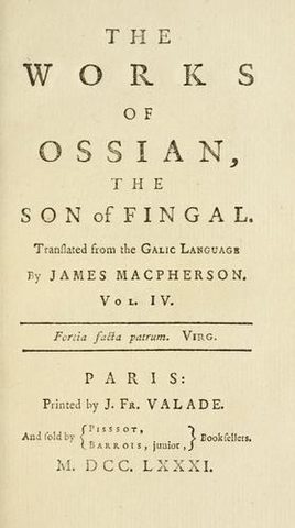 Cover of The Works of Ossian