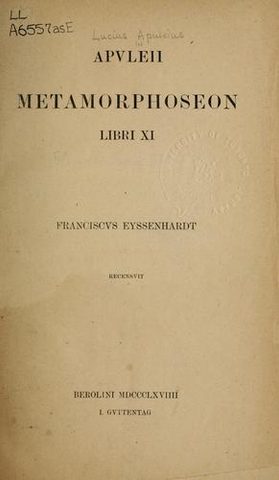 Cover of The Golden Ass (Metamorphoses)