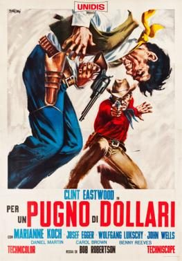 Poster for A Fistful of Dollars (Per un pugno di dollari)