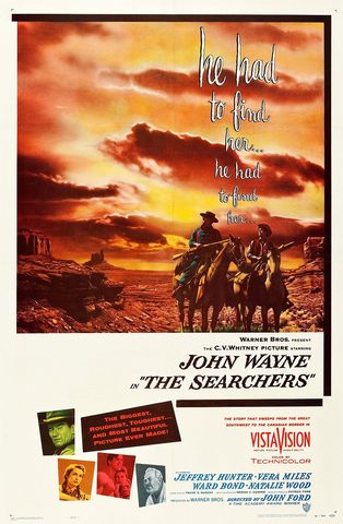 Poster for The Searchers