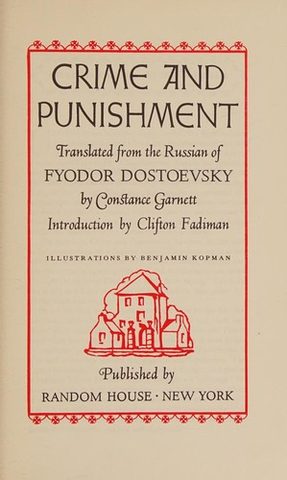 Cover of Crime and Punishment (Prestupleniye i nakazaniye)