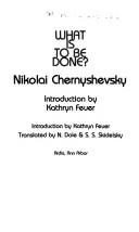 Cover of What Is to Be Done? (Chto delat'?)